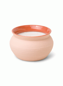 Керамична соева свещ Падивакс Санторини 368 гр – черна смокиня и маслина